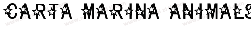 Carta Marina Animals字体转换